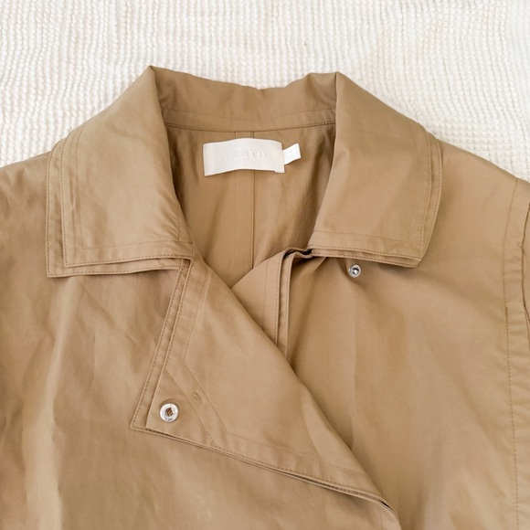 Wyeth Jude Jacket Cropped Trench Shopbop Small - Picture 3 of 10